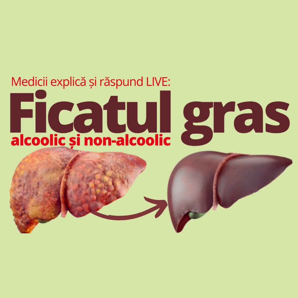 Ficatul GRAS - Alcoolic și Non-Alcoolic