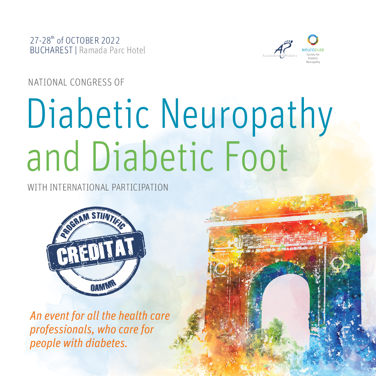 Congresul Național de Neuropatie Diabetică și Picior Diabetic Congresul Național de Neuropatie Diabetică și Picior Diabetic