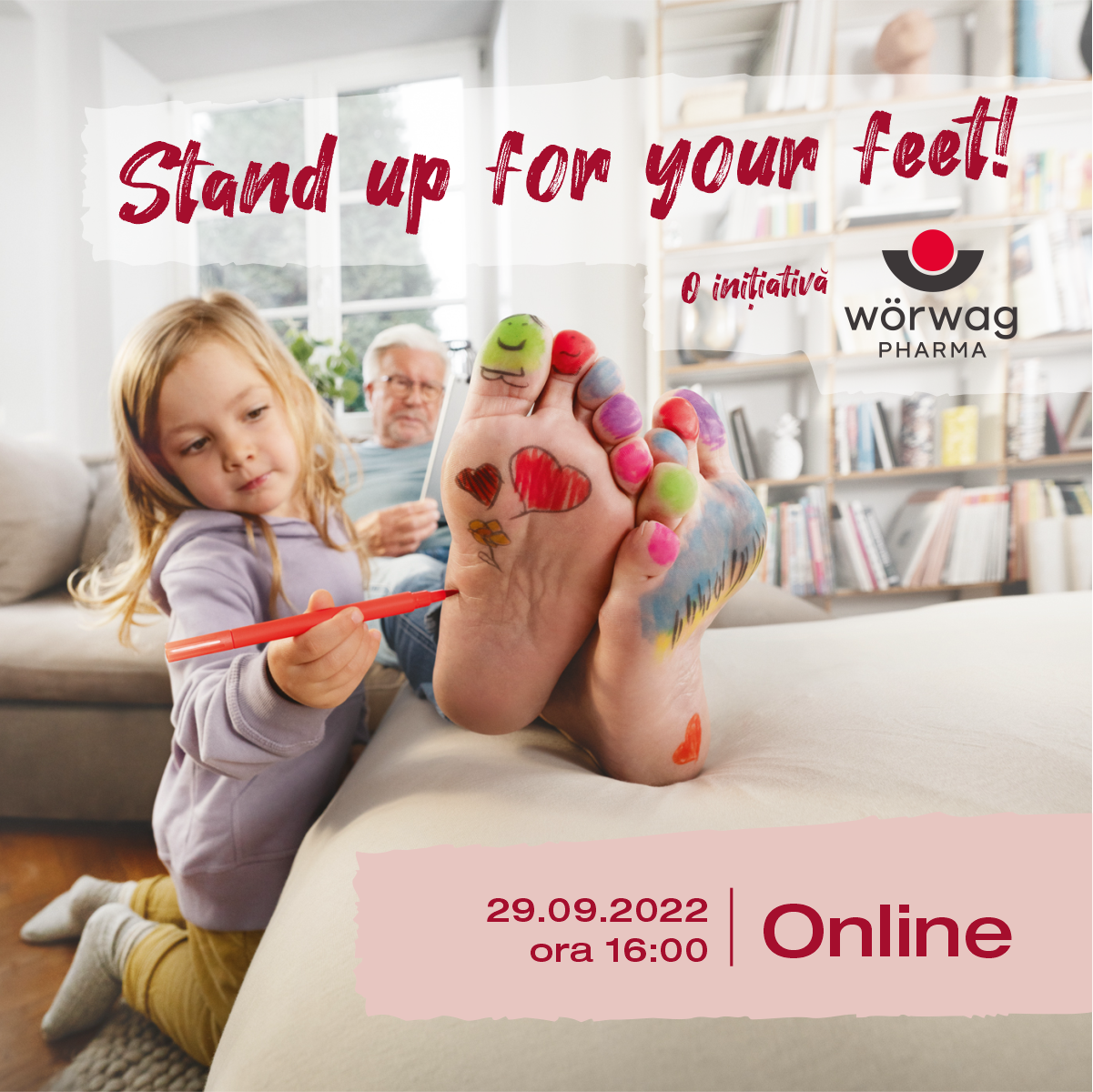 Stand up for your feet! Stand up for your feet!