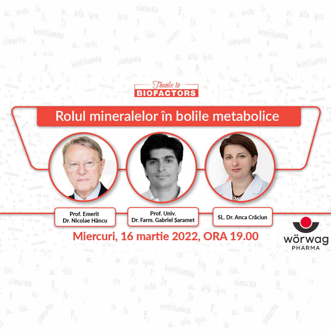 Rolul mineralelor în bolile metabolice